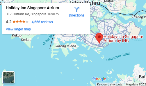 Conference location map